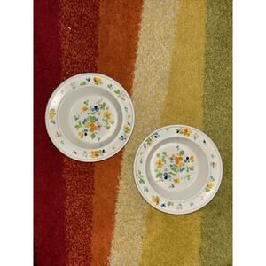 Mikasa Ambience Serving Bowls (2) Gazebo F1001 8" Round